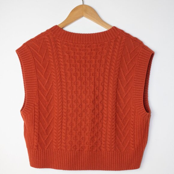 BABATON Emporia Knit Vest, Rust, XS - Picture 2 of 5